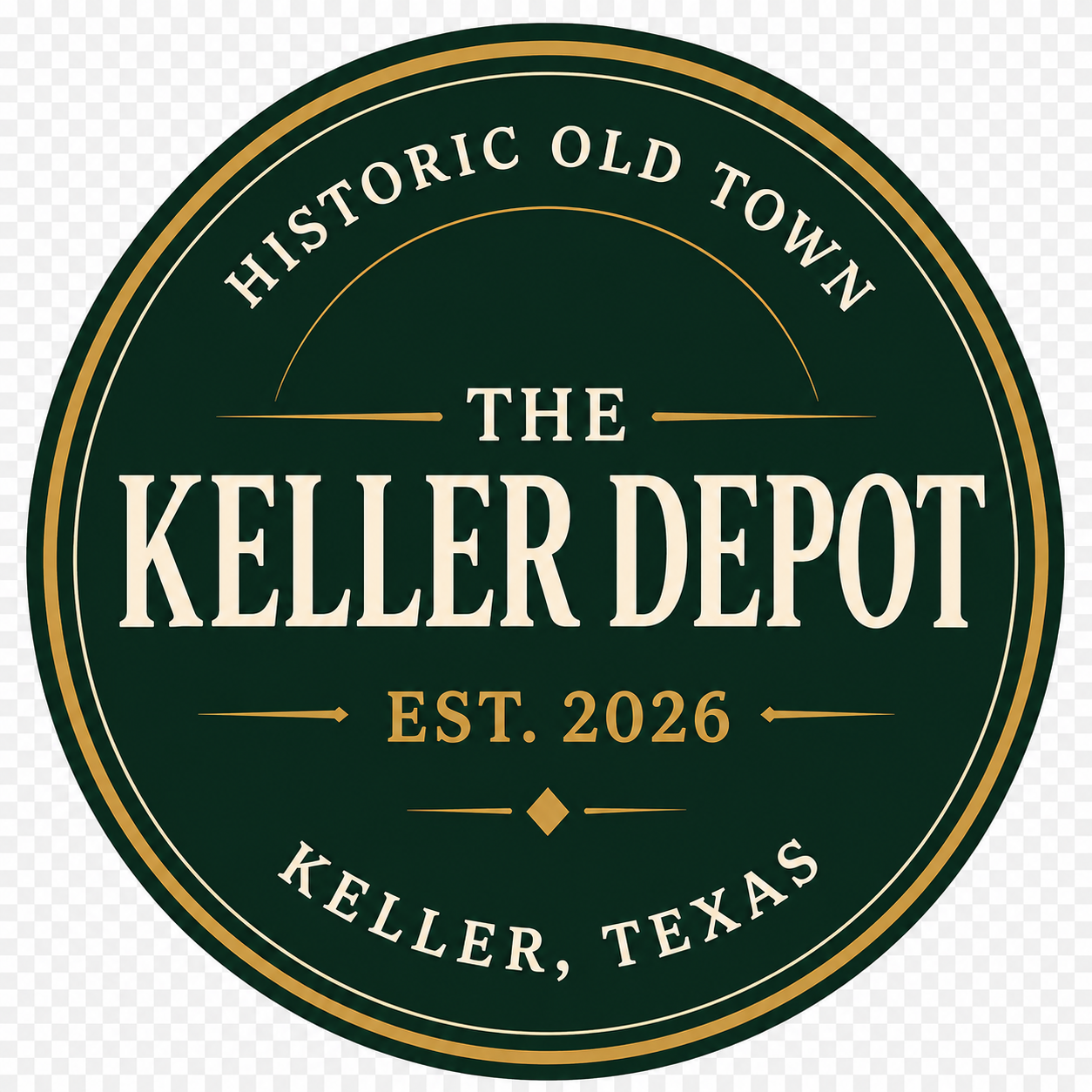 The Keller Depot — Historic Old Town, Keller, Texas